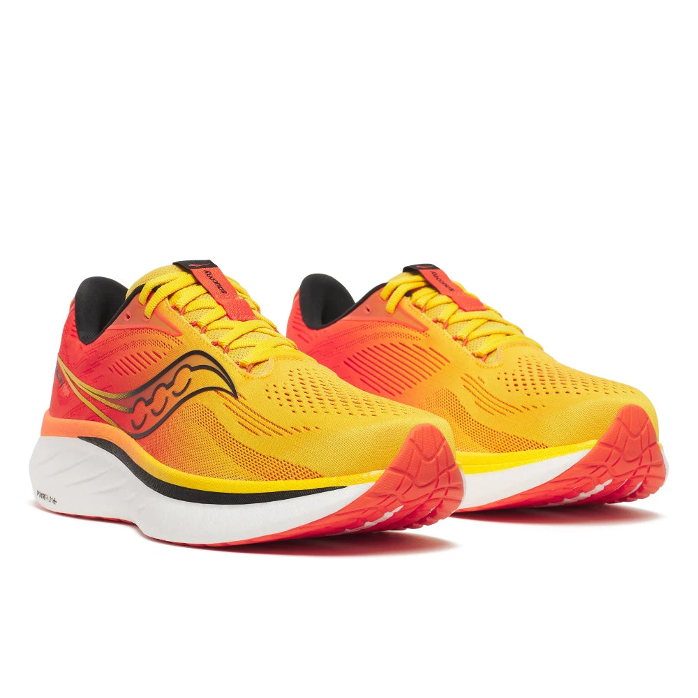 Saucony 18 ride set fra fronten