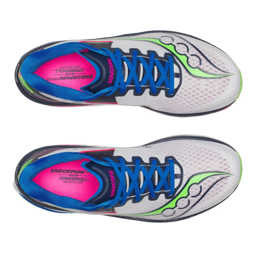 Saucony Endorphin Azura Herre - White/Navy - Endurance Sport