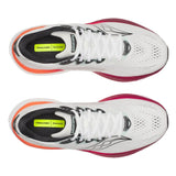Saucony Ride 19 Herre - White/Crimson - Endurance Sport