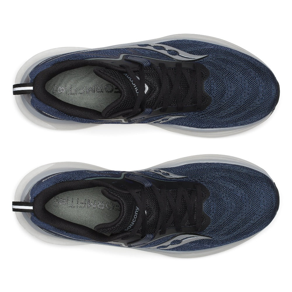 Saucony Tempus 2 Herre - Navy/Black set ovenfra