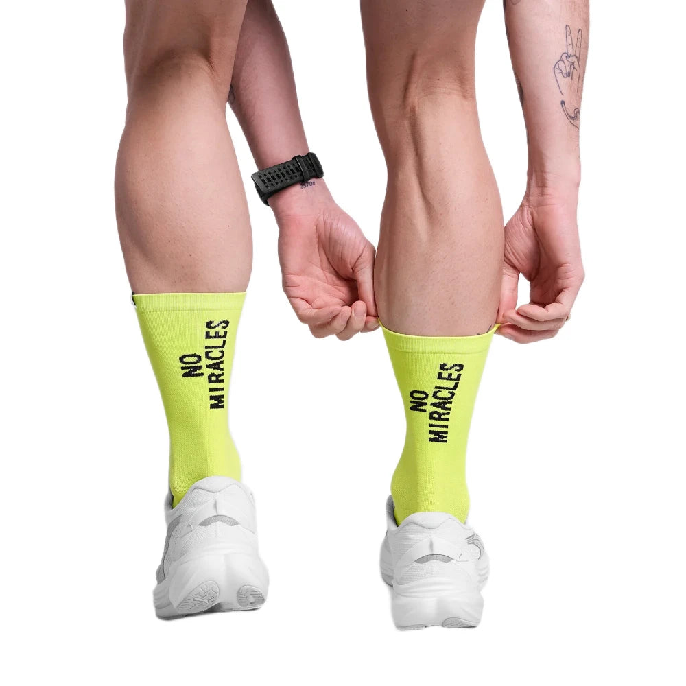 Saysky Combat High Socks - Yellow - Endurance Sport