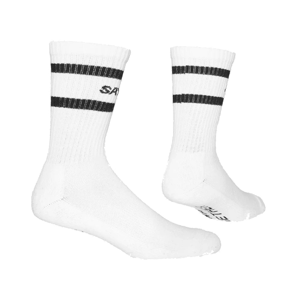 Saysky Crew Socks - Hvid - Endurance Sport