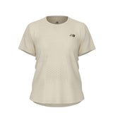 New Balance RC Adapt SS T-Shirt Dame - Angora