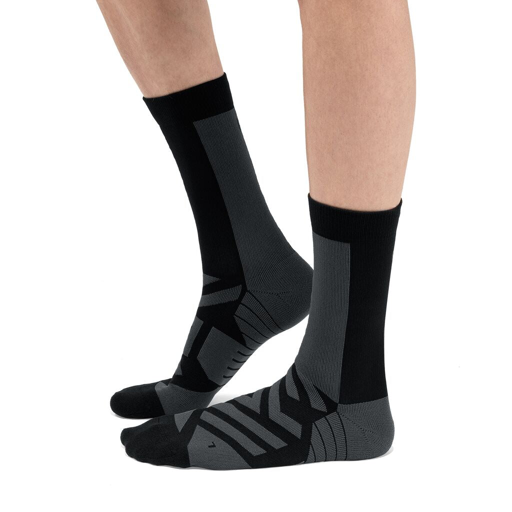 On High Sock - Black/Shadow - Endurance Sport