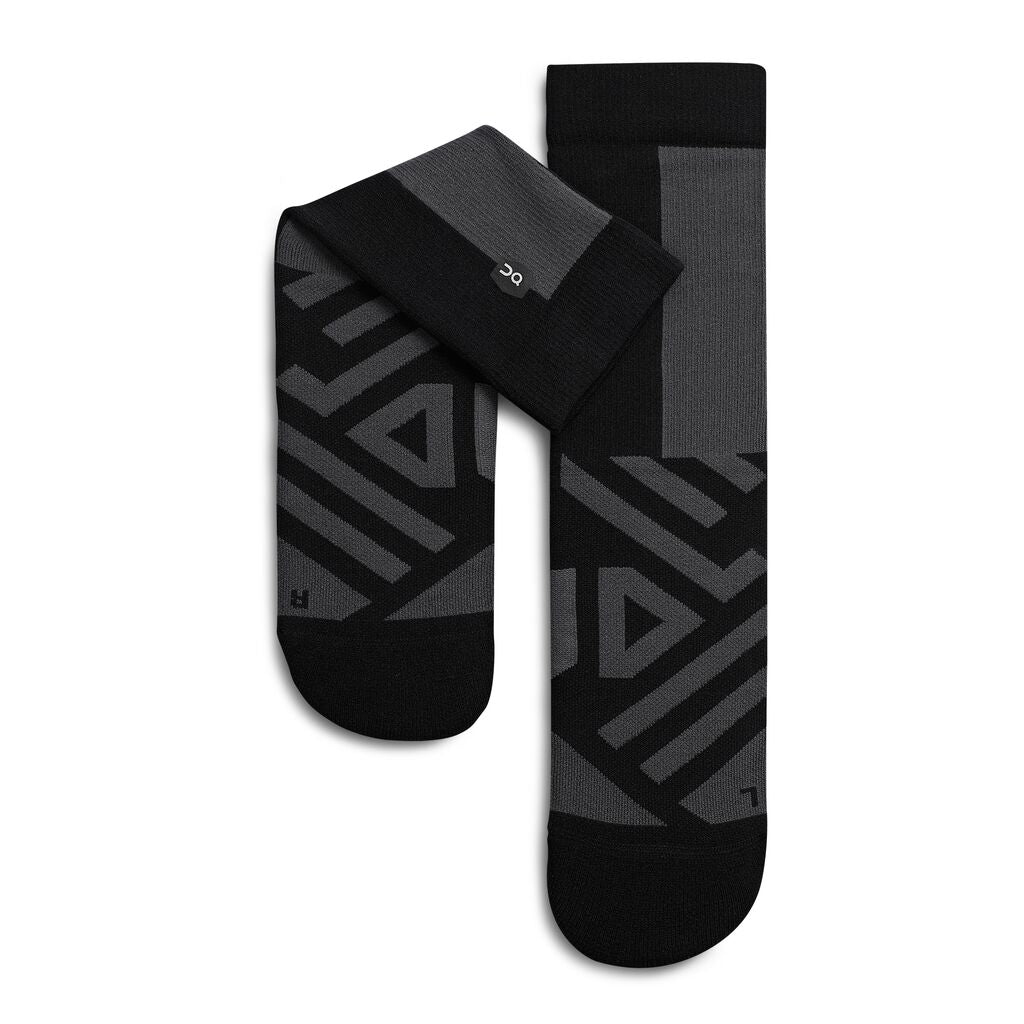 On High Sock - Black/Shadow - Endurance Sport