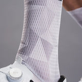 Fusion Tempo! Aero Sock - White/Grey