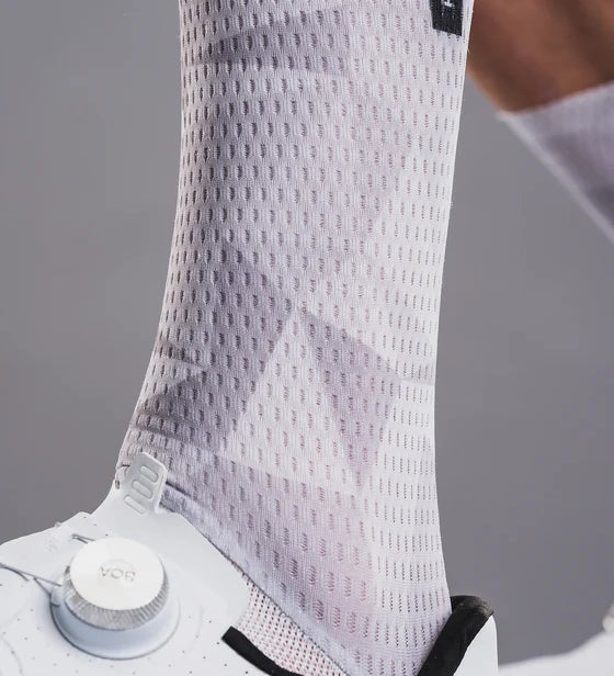 Fusion Tempo! Aero Sock - White/Grey