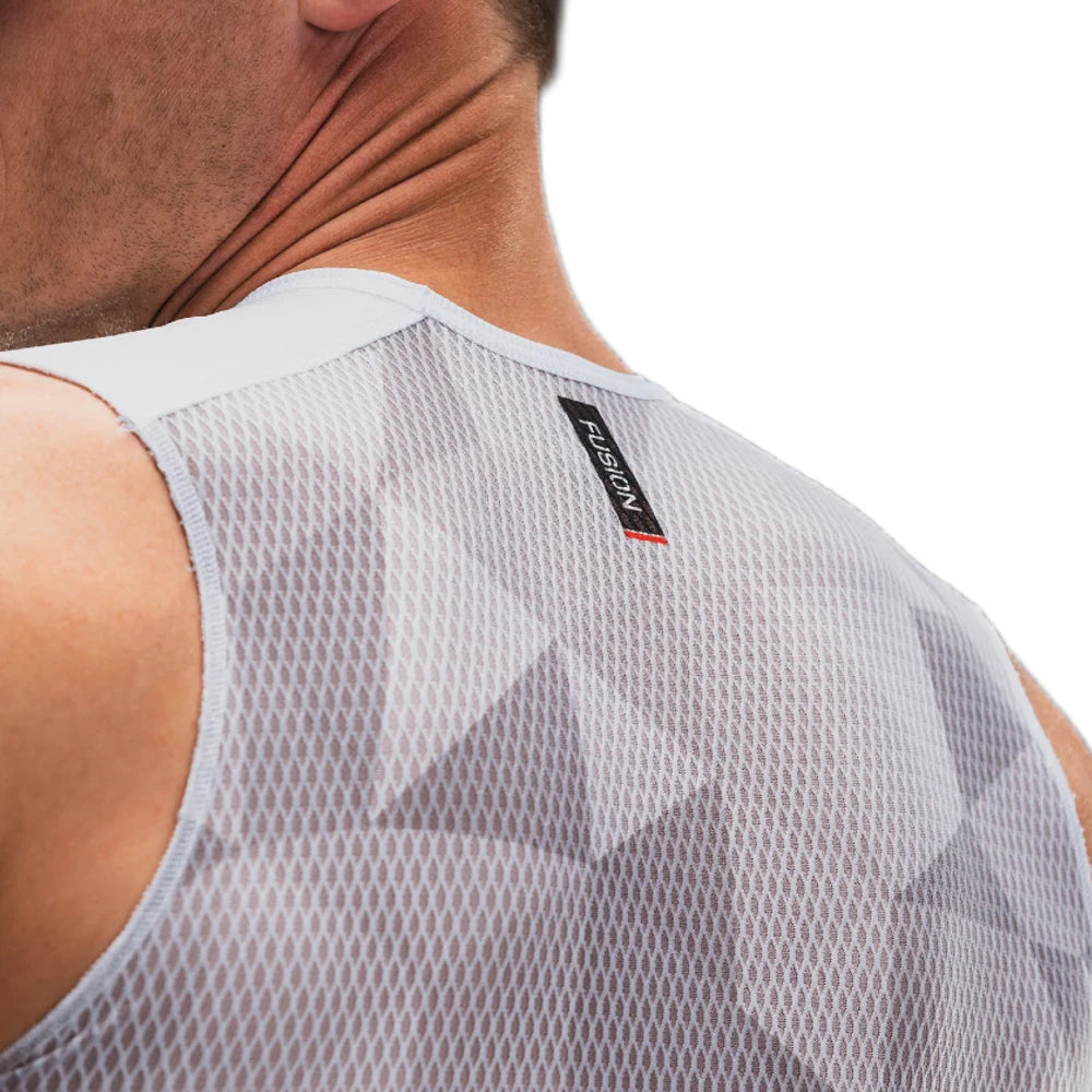 Fusion Tempo! Pro Shield Torso - White/Grey - Endurance Sport