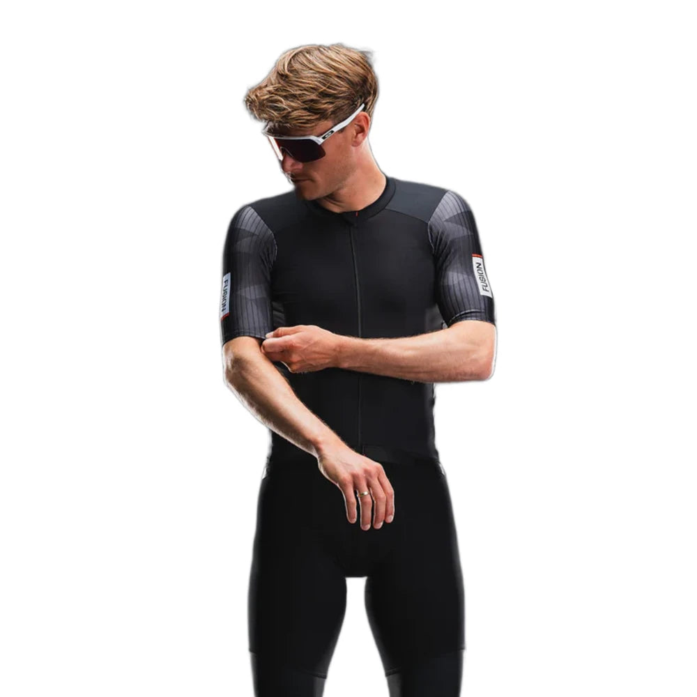 Fusion Tempo! TWO Jersey - All Black - Endurance Sport
