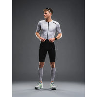 TEMPO! TWO Tri Suit - White/Grey