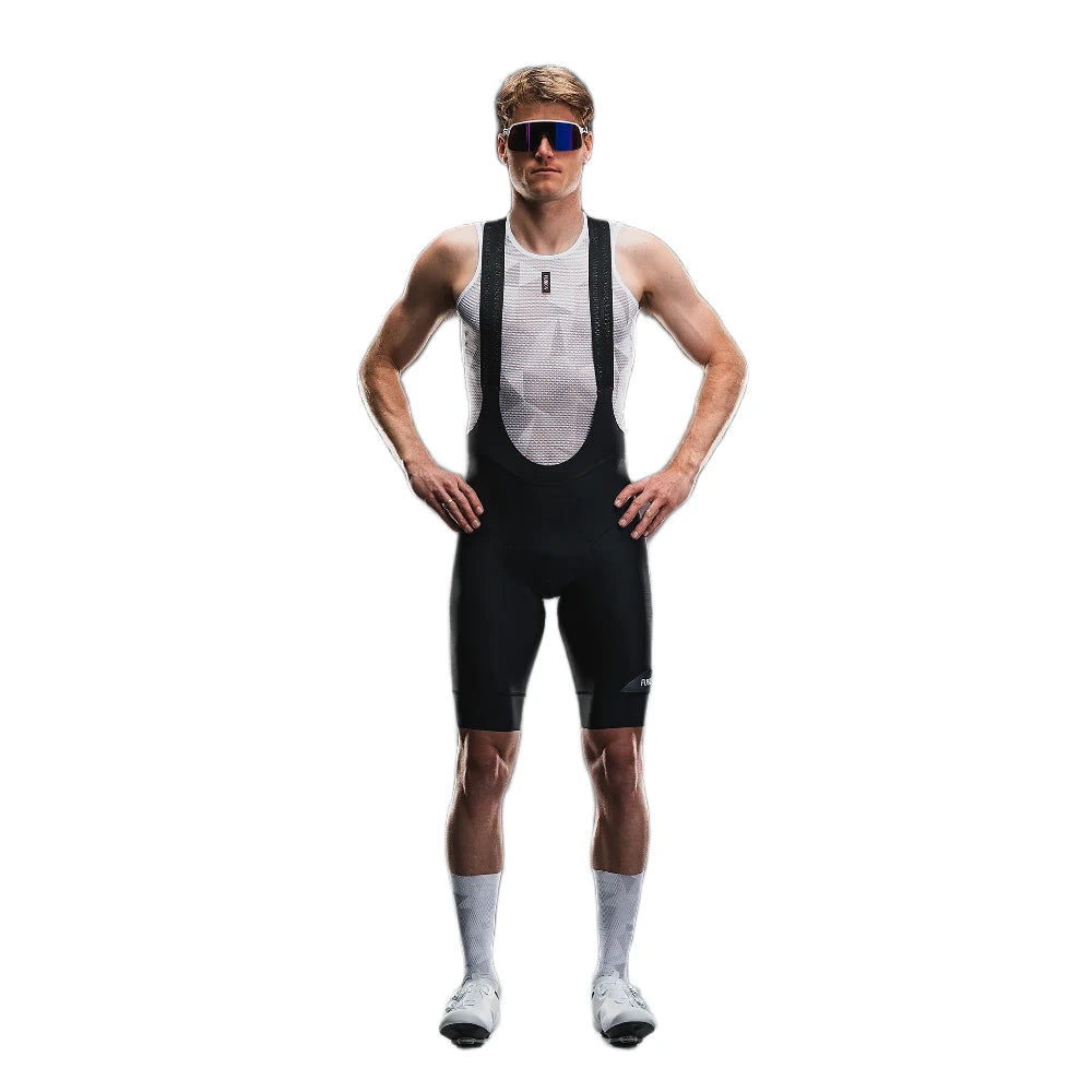 Fusion Mens TEMPO! Bib Shorts - Black - Endurance Sport