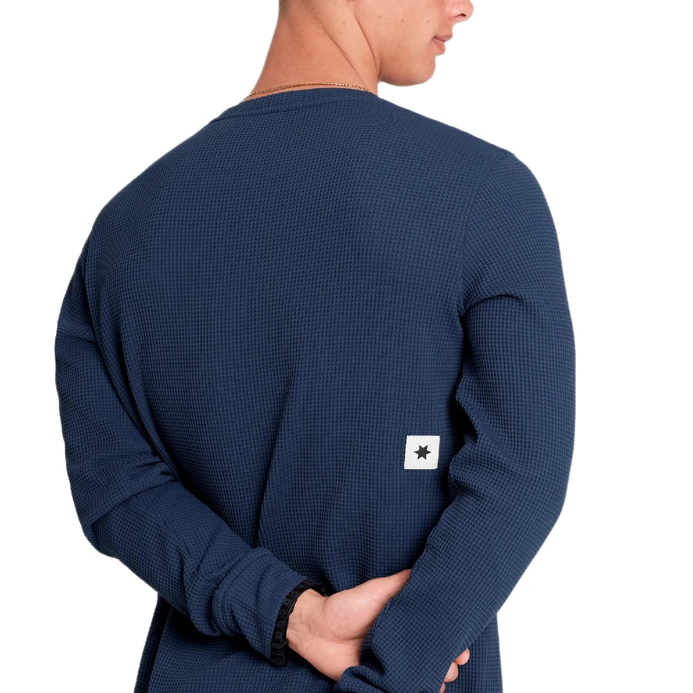 SAYSKY Motion Waffle Long Sleeve - Blue - Endurance Sport