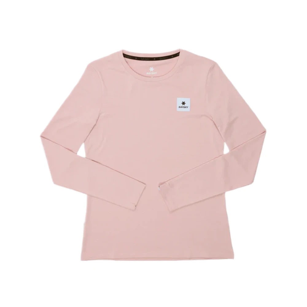 SAYSKY W Clean Pace Long Sleeve - Pink - Endurance Sport
