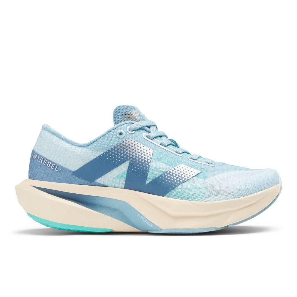 New Balance Rebel v4 Dame - Quarry Blue/Chrome Blue - Endurance Sport