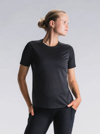 Fusion Wms C3 T-Shirt - Black