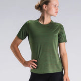 Fusion Wms C3 T-shirt - Greenmelange