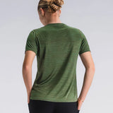 Fusion Wms C3 T-shirt - Greenmelange