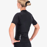 Fusion Dame Cycling Jersey - Black