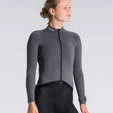 Fusion Womens Light LS Cycling Jersey - Grey