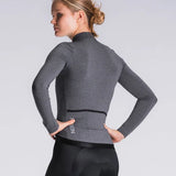 Fusion Womens Light LS Cycling Jersey - Grey