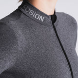 Fusion Womens Light LS Cycling Jersey - Grey
