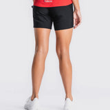 Fusion Womens Recharge Shorts - SuperBlack