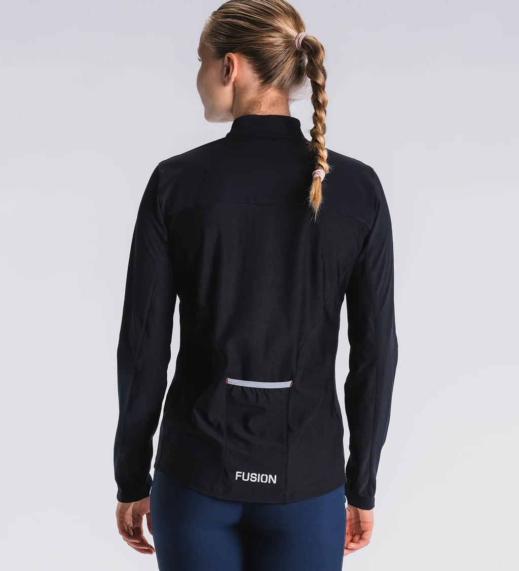 Fusion Wms S2 Run Jacket - Black