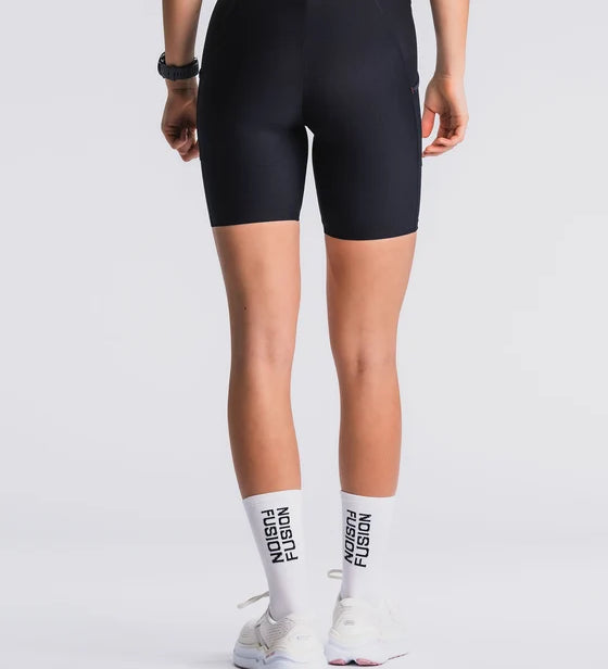 Fusion Womens Short Training Tights - SuperBlack
