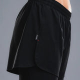 Fusion Womens Tempo! One Run Shorts - Black