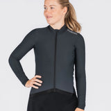Fusion Womens Thermal Cycling Jersey - Grey
