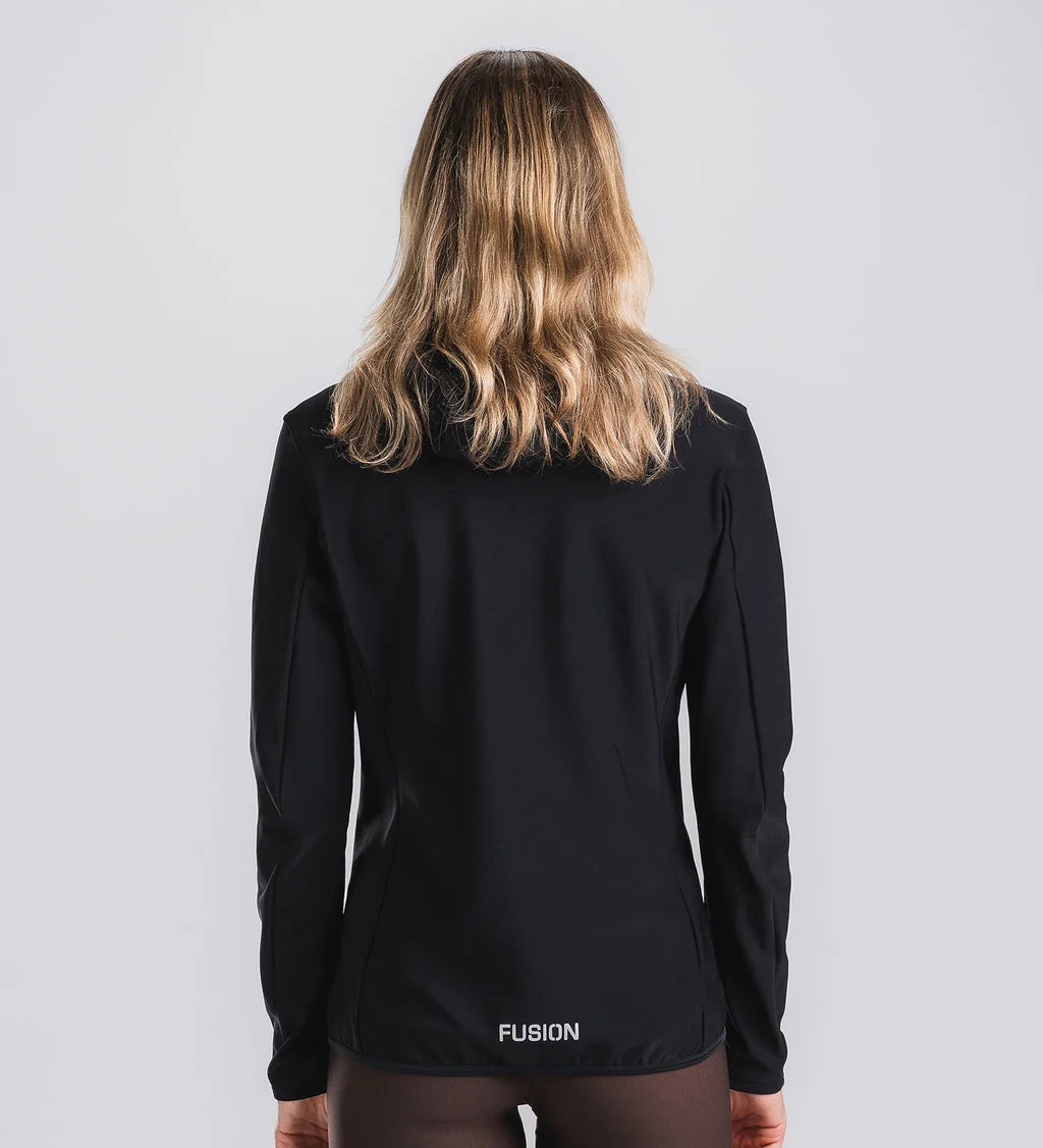 Fusion Wms Recharge Hoodie - Black