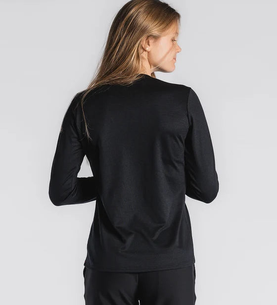 FUSION Wms Technical Merino 150 LS - Black
