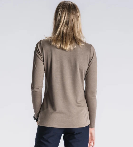 FUSION Wms Technical Merino 150 LS - Sand
