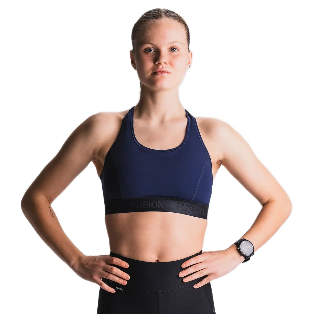 Fusion Womens Top - Dark Night Blue - Endurance Sport