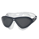 Zoggs Horizon Flex Mask - Clear/Black - Tint Smoke