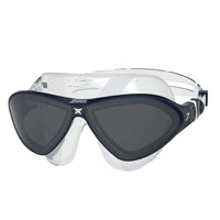 Zoggs Horizon Flex Mask - Clear/Black - Tint Smoke