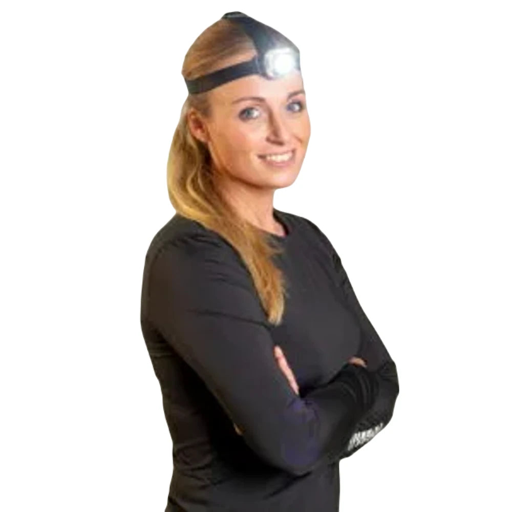 Bee Safe lampe baaret af kvinde