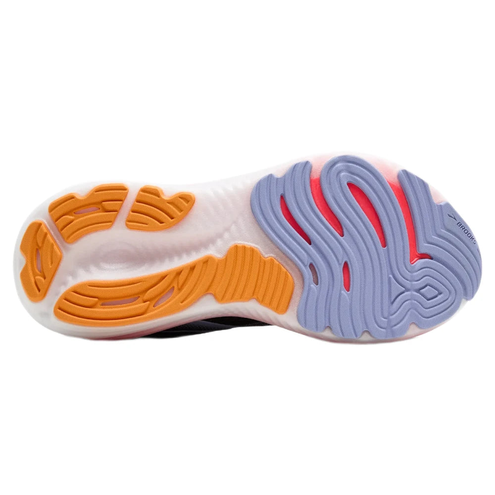 Brooks Glycerin 22 Dame - Black/Blue Heron/Orange - Endurance Sport