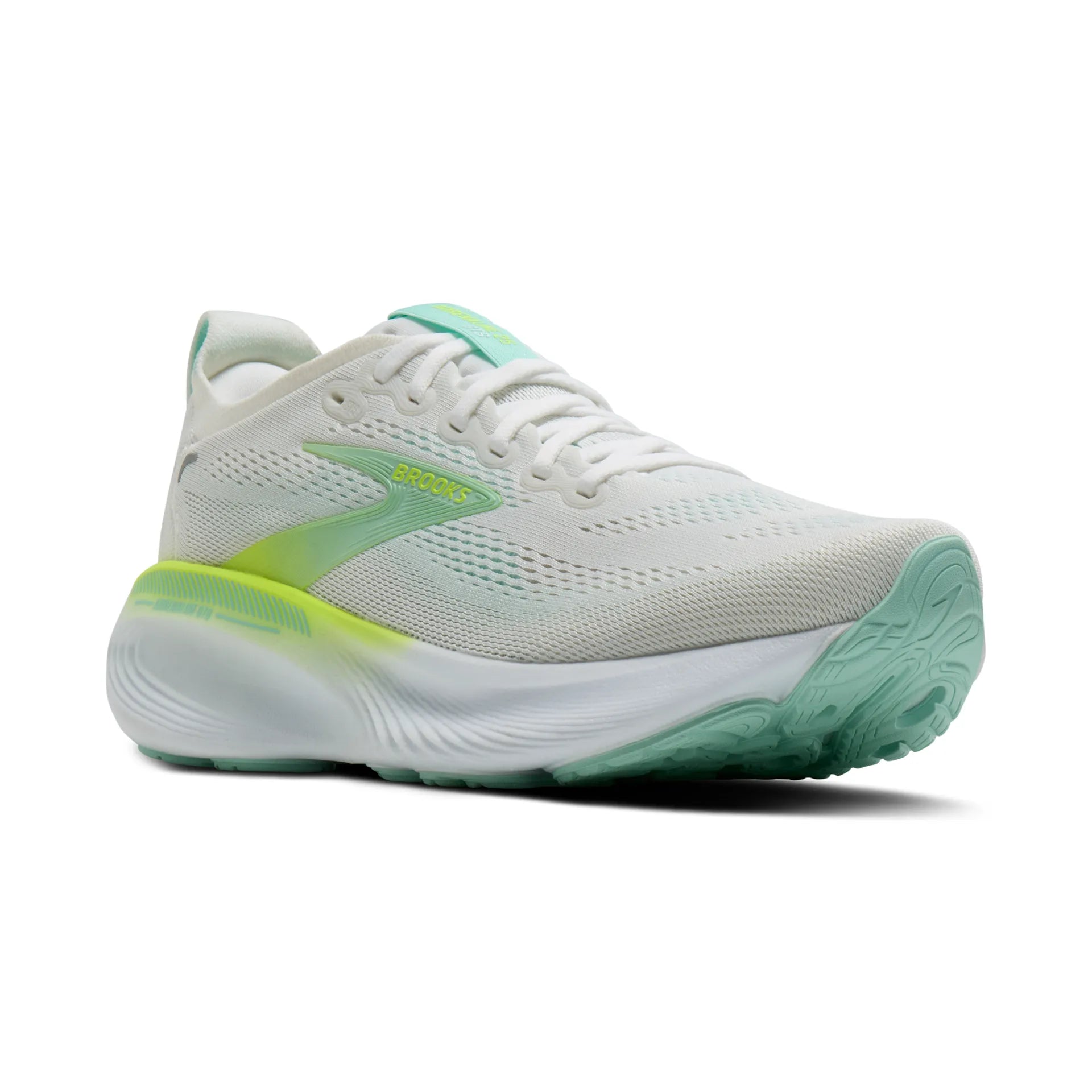 Brooks Adrenaline GTS 25 Dame - White/Nightlife/Yucca - Endurance Sport