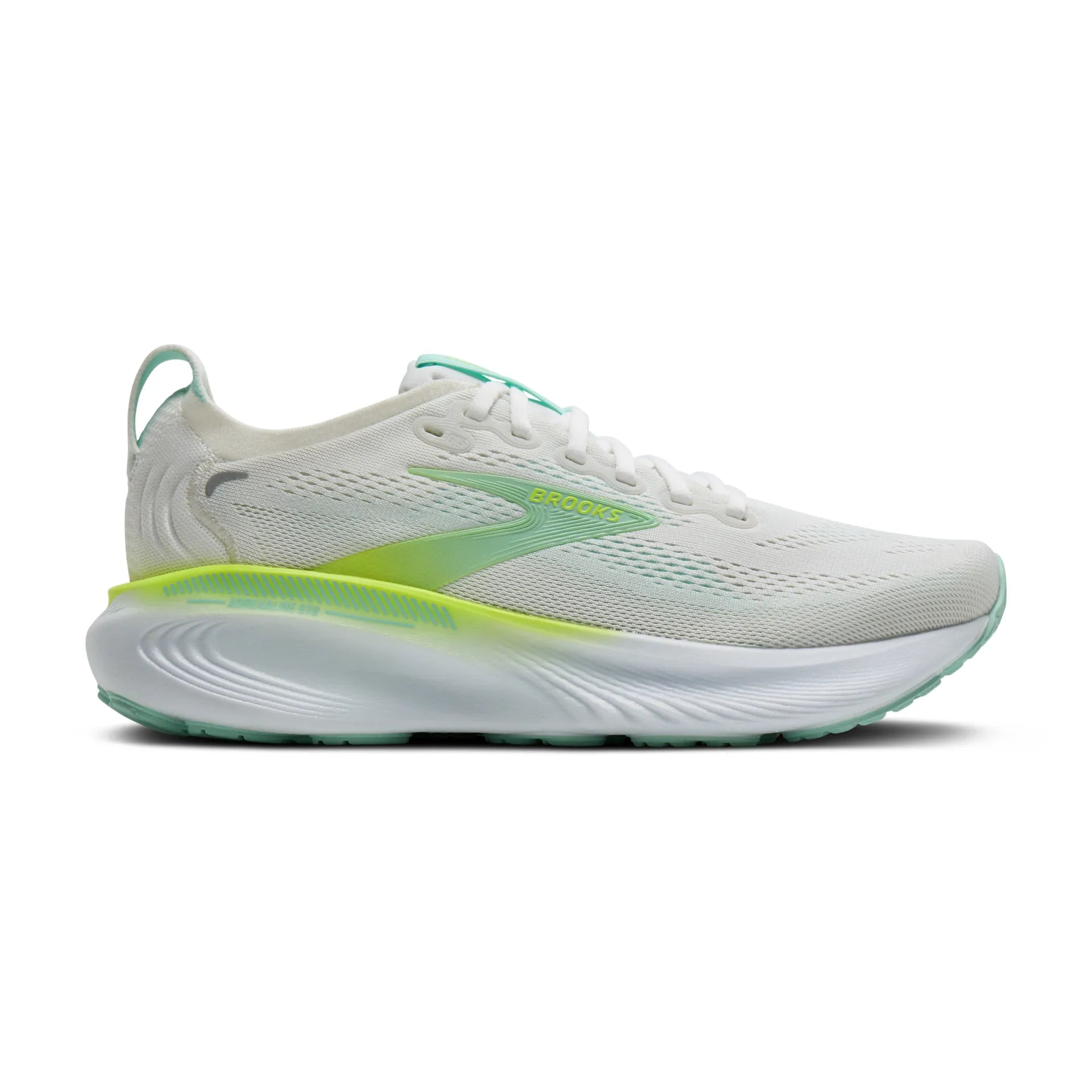 Brooks Adrenaline GTS 25 Dame - White/Nightlife/Yucca - Endurance Sport
