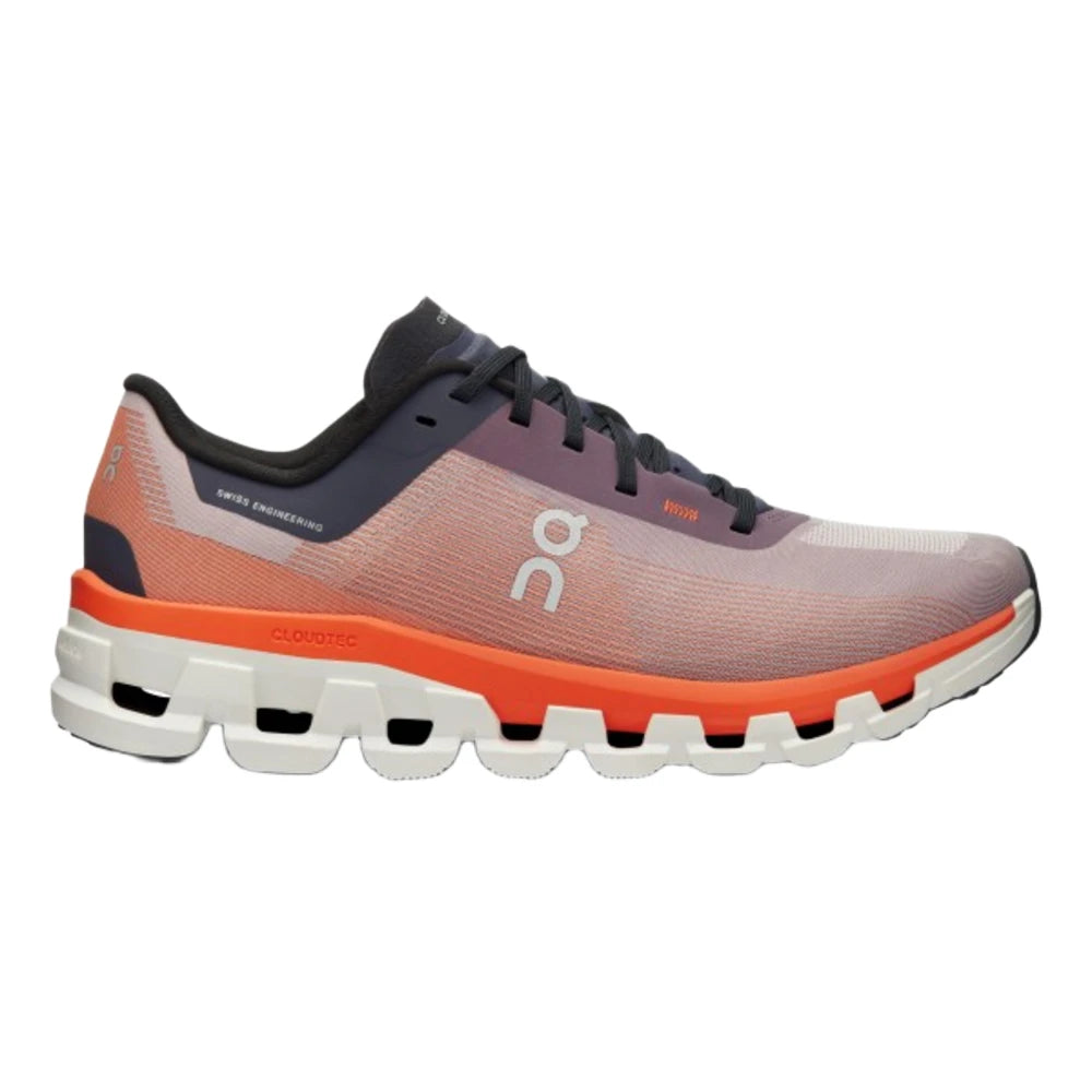 On Cloudflow 4 Dame - Quartz/Flame - Endurance Sport