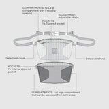 SAYSKY Bum bag - Black - Endurance Sport