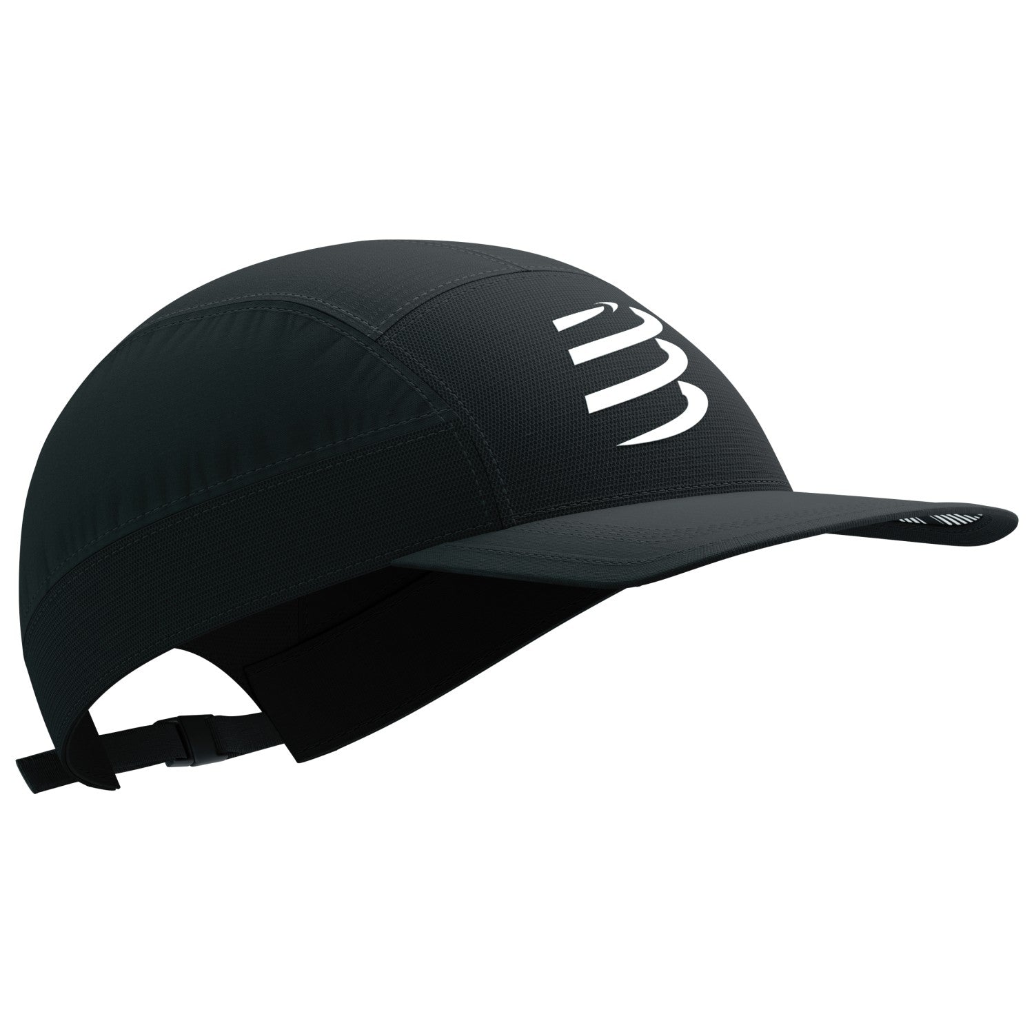 Compressport 5 Panel light cap Unisex (Black) - Endurance Sport