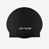 Orca Silicone Swim Cap - Sort