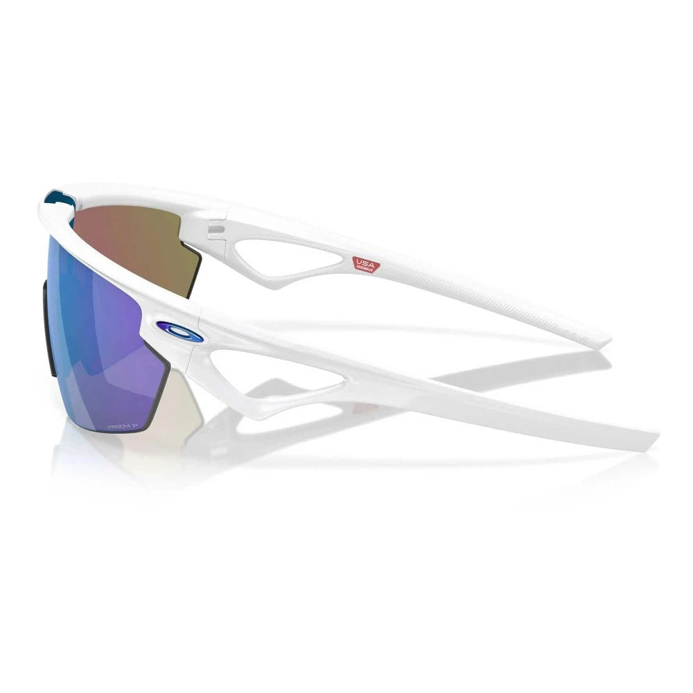 Oakley Sphaera - Matte White/Prizm Sapphire Polarized - Endurance Sport