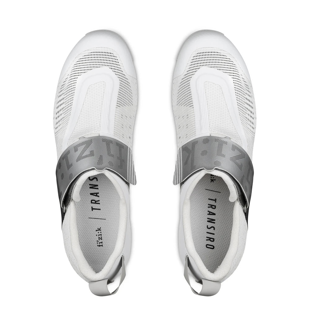 Fizik Transiro Hydra Aeroweave Carbon - White/Silver - Endurance Sport