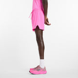 New Balance RC Short 5'' - Pink Heat/Slate Gray - Endurance Sport