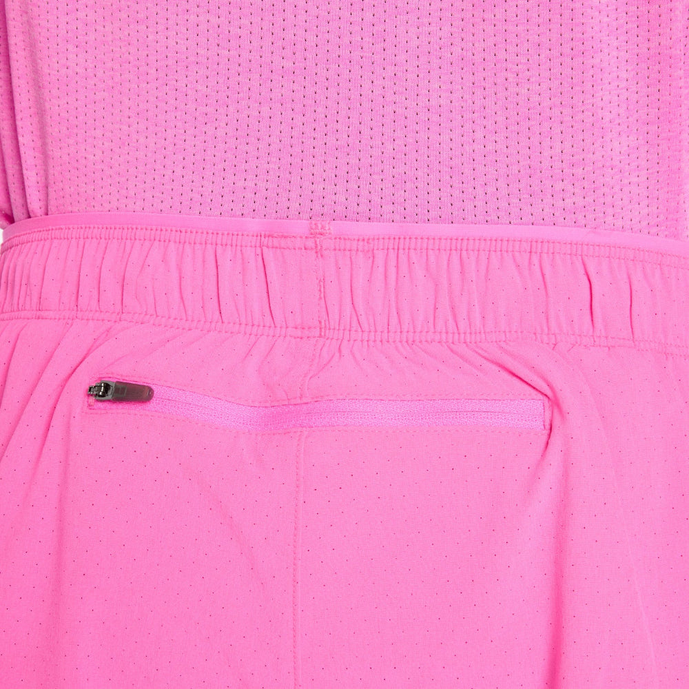 New Balance RC Short 5'' - Pink Heat/Slate Gray - Endurance Sport