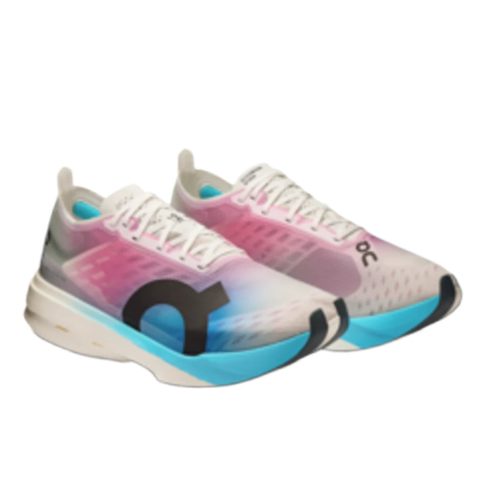 On Cloudboom Strike Herre - White/Horizon - Endurance Sport