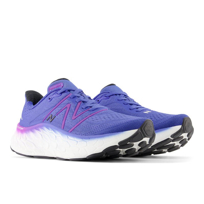 New Balance Fresh Foam X More v4 Dame - Deep Blue/Twilight - Endurance Sport